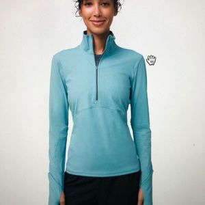 Lululemon New Route 1/2 Zip Pullover Size 8  $108